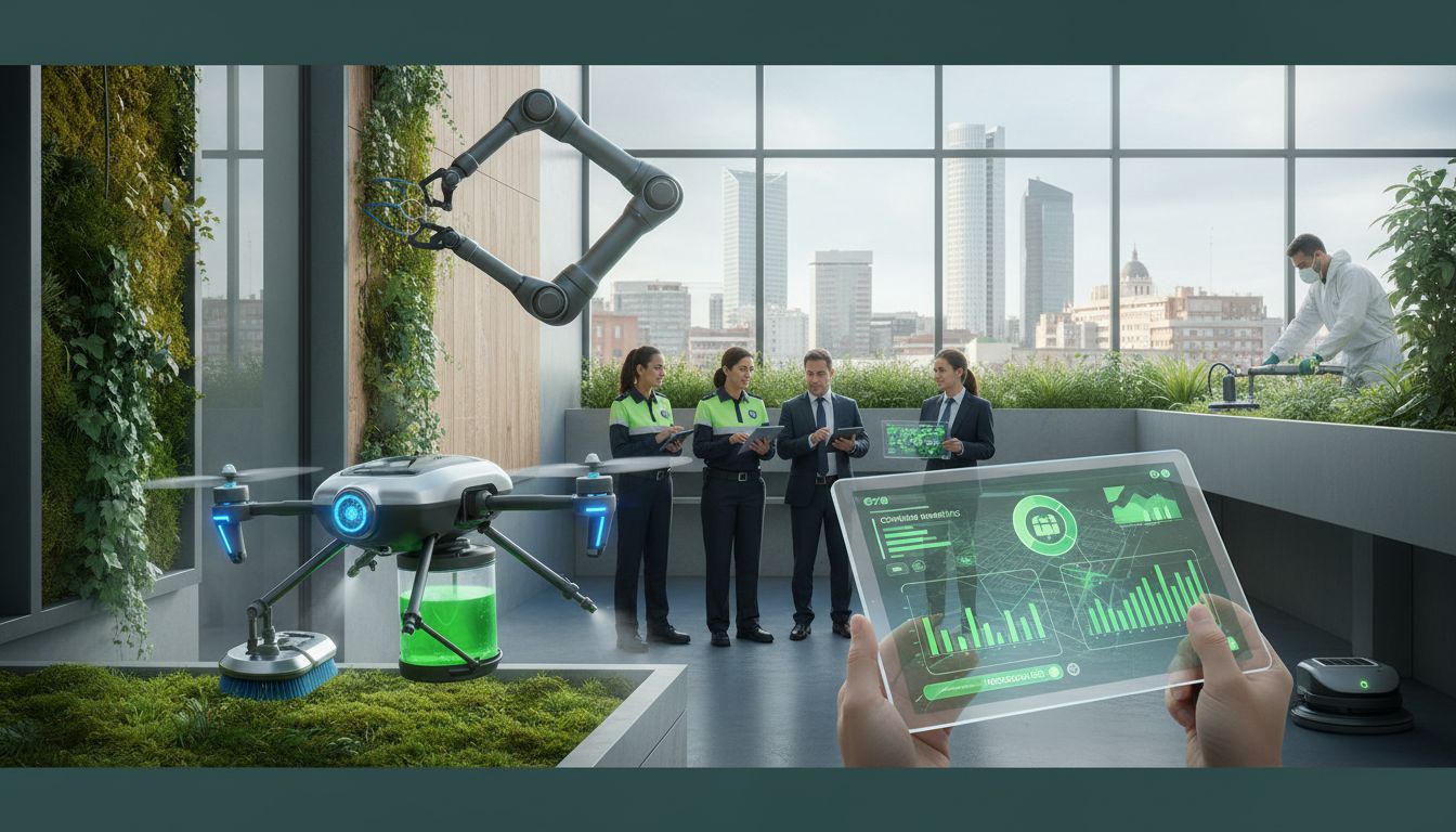 Empresas de Limpiezas en Madrid 14 tendencias verdes y tecnologicas que estan transformando el cuidado de edificios en la capital